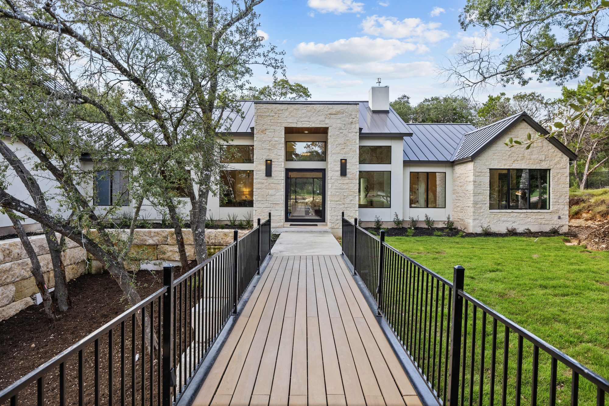 Front exterior of 128 Balcones Bend in Boerne, Texas